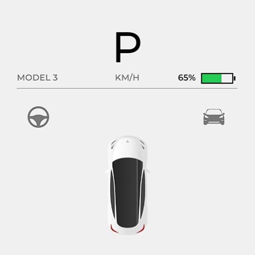 HUD Parked