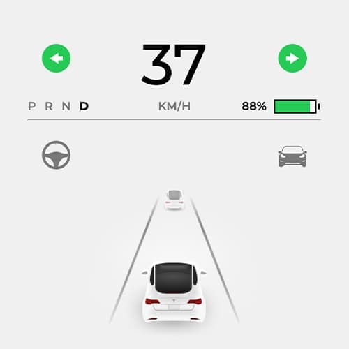 HUD Turn Signals